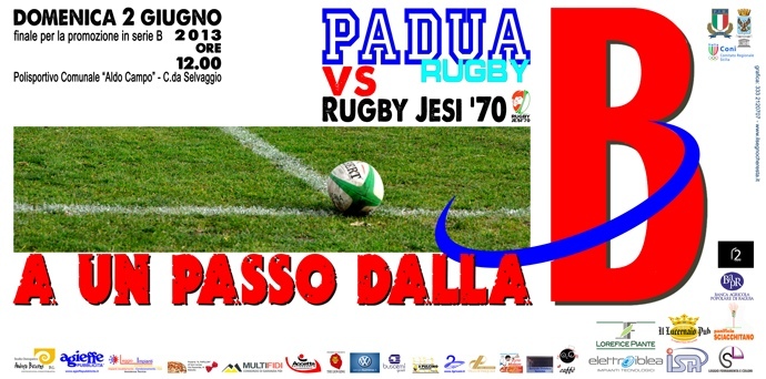 Padua Rugby: Condannati a Vincere. Per la serie B unico obiettivo la vittoria